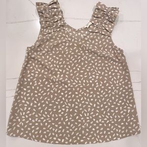 Entro Sleeveless Blouse, Size M